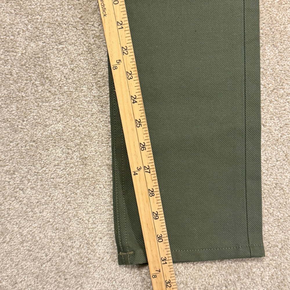 Gustin Jeans Mens 30 California Skinny Olive Green Button Fly NWOT - Picture 7 of 10